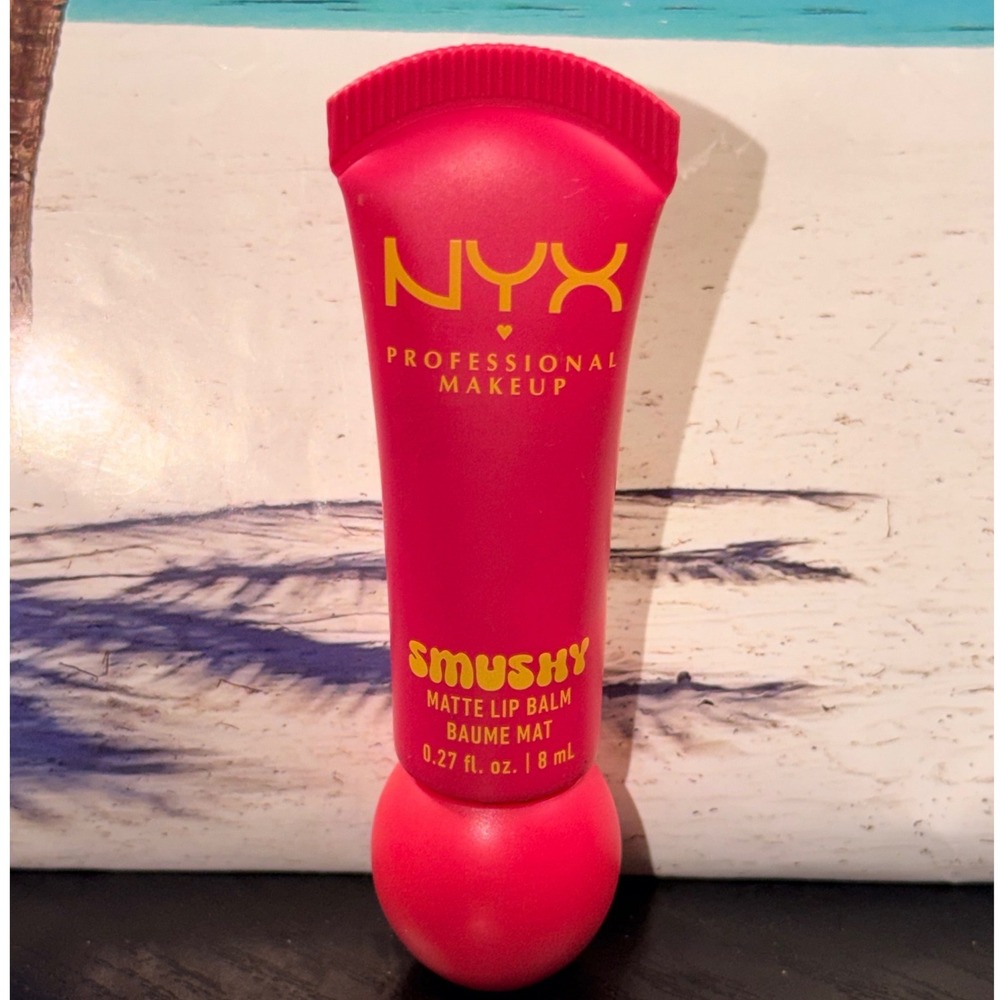 NYX Smooth Whip Matte Lip Balm Sweet Smack SMB03 Pink Red 0.27oz 8ml